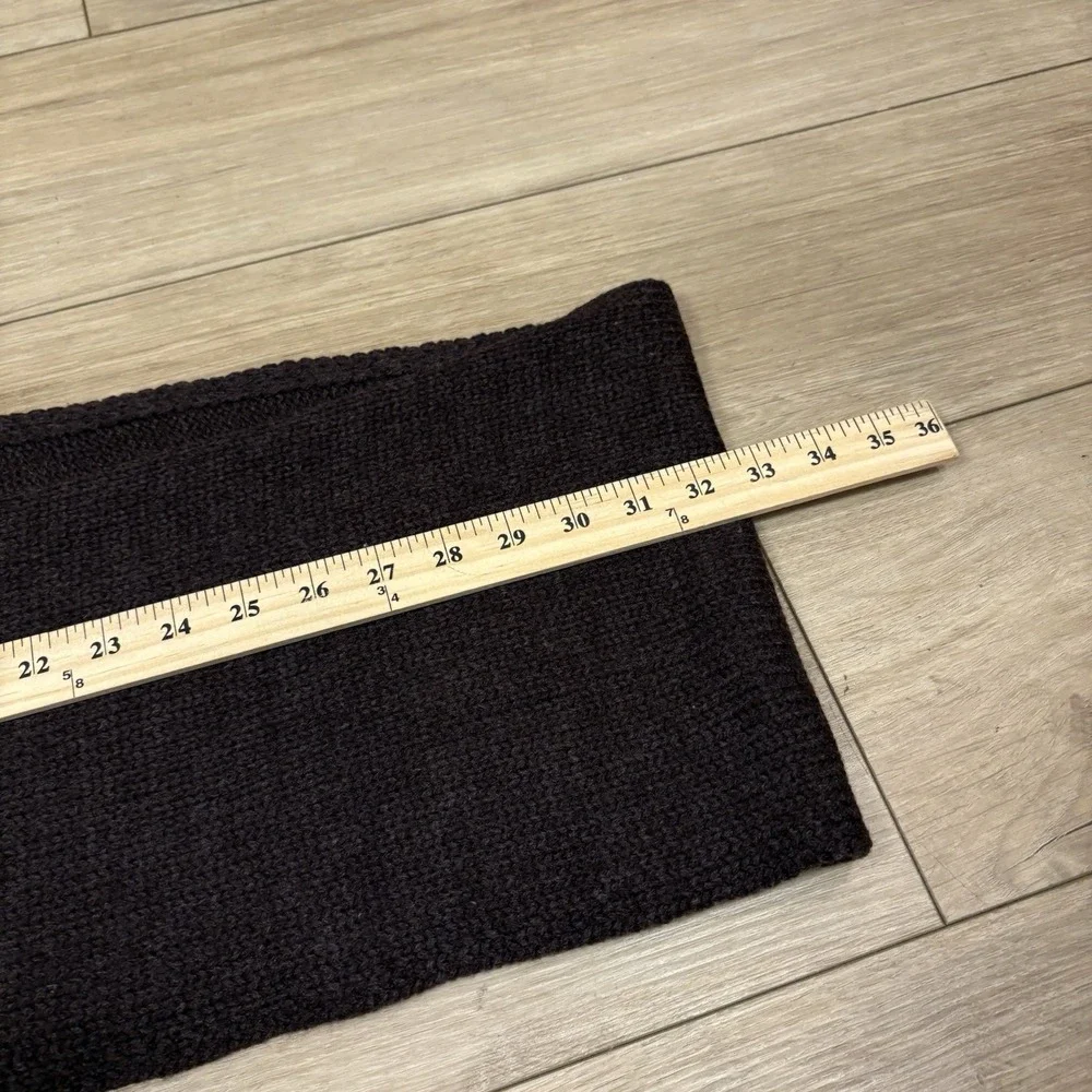 NWT Perry Ellis Brown‎ Acrylic One Size Knit Wrap Scarf